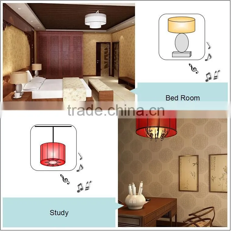 Mini Bluetooth Speaker for Beat LED Blub APP Control LED Light
