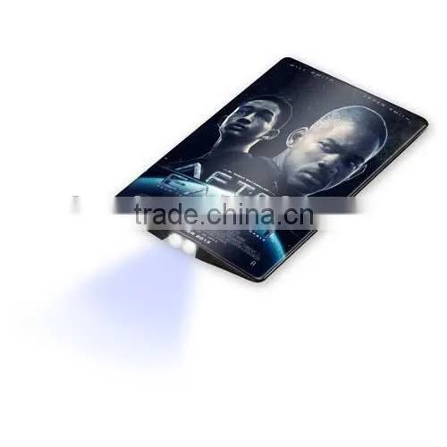 hot sales promotional led pocket lamp card light
