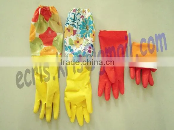 household gloves/rubber household glove/kitchen glove