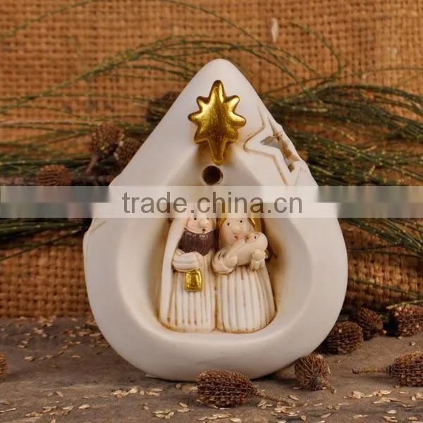 Religious feature decorative religious statue