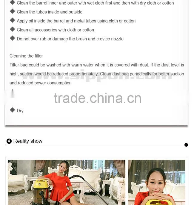 Industrial wet and dry Vacuum Cleaner BJ122-50L