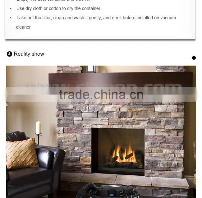 Dust Shaking Function Ash Vacuum Cleaner for Fireplace and BBQ