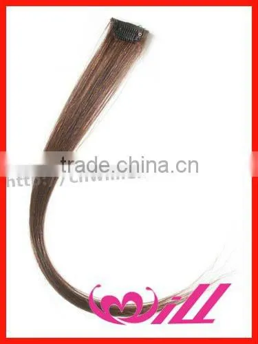 Best Selling Indian Human Hair White Remy Hair Clip In Hair Extension