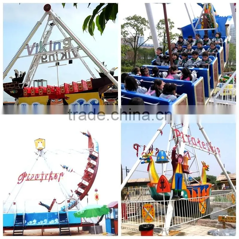 amusement park outdoor playground pirate ship pirate boat ride