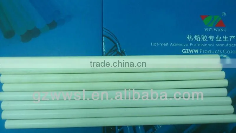 11mm yellow Hotmelt adhesive bars for Goods Electron Stickup