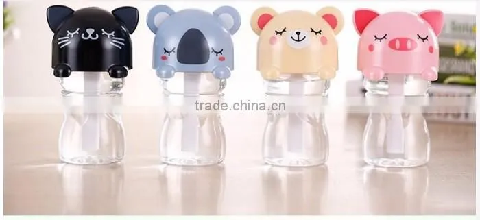 DC5V USB Office Ultrasonic Mini Portable cartoon shaped humidifier