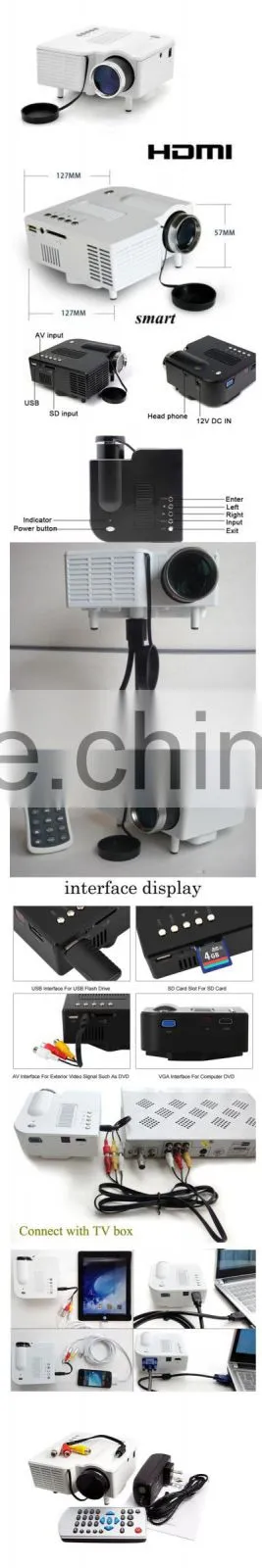 UC28+ Cheapest promotion hot selling good quality mini led projector fast delivery