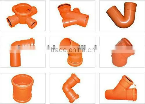 High precision PP drainage pipe fitting mould/moulding