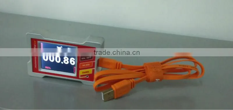 DMI410 High Accuracy LCD Electronic Digital Inclinometer with 0-360deg(+/-180deg)Measurement Range ,deg/mm Dual Units Switch