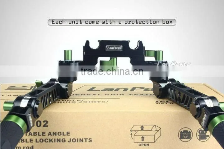 Lanparte 15 mm CNC DSLR universal handle grip V2 Quick Release Clamp