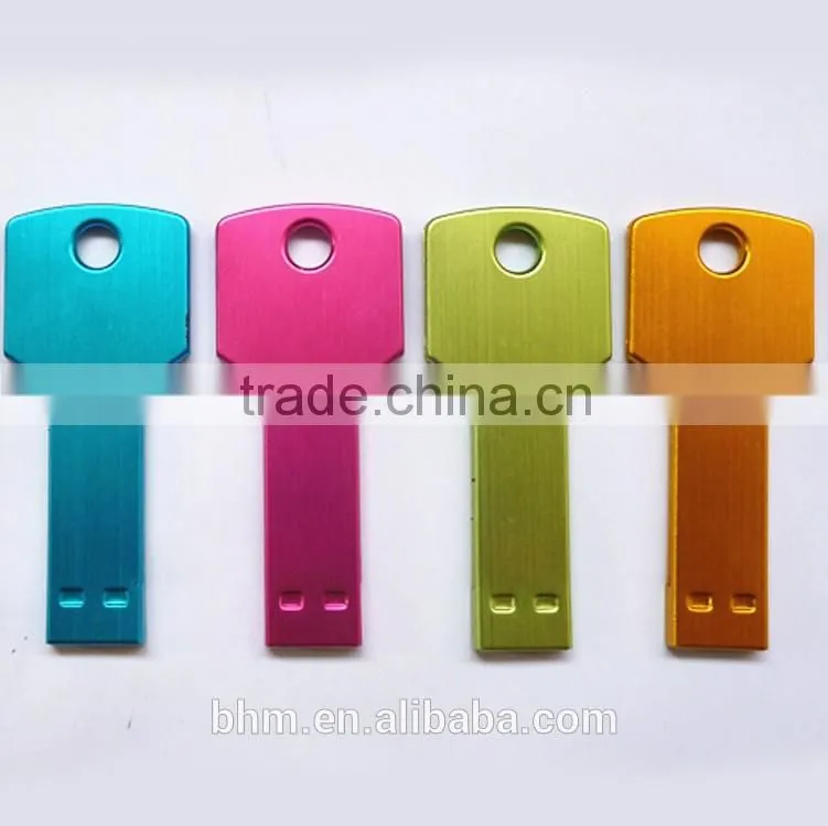 Best selling and portable mini key shape usb flash drives full capacity