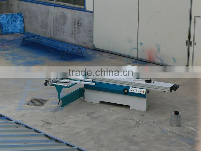 high quality woodwroking sliding table saw machinery with scoring blade