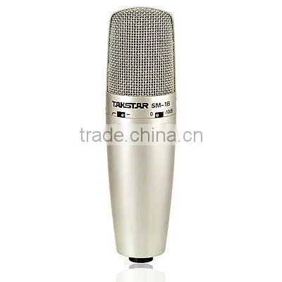 Large Diaphragm recording microphone SM-1B,Professional instrument recording microphone,Computer recording sound Microphone