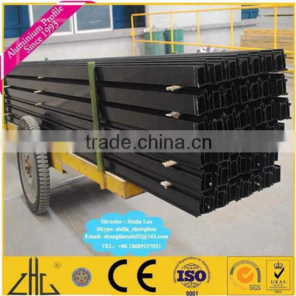 Wow!! aluminium pipe for furniture/wood grain, marble color extruded aluminium tube for sofa legs/ anodized aluminium black tube
