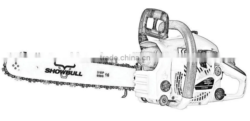Mini 2-stroke gasoline chainsaw 4010 with recoil starter