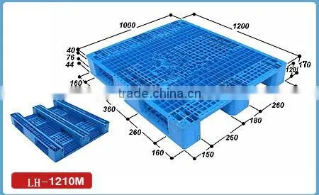 Standard size 1300x1100mm plastic pallet