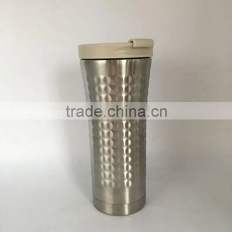 hot selling Double wall stainless steel travel mug / auto mug