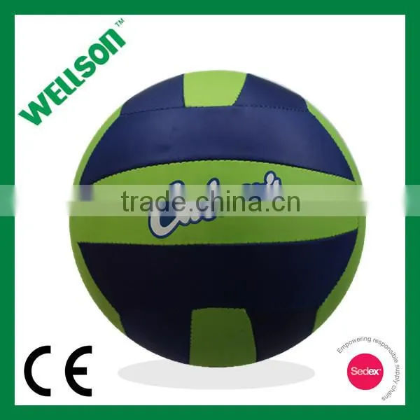 Softly smooth surface fabric volleyball
