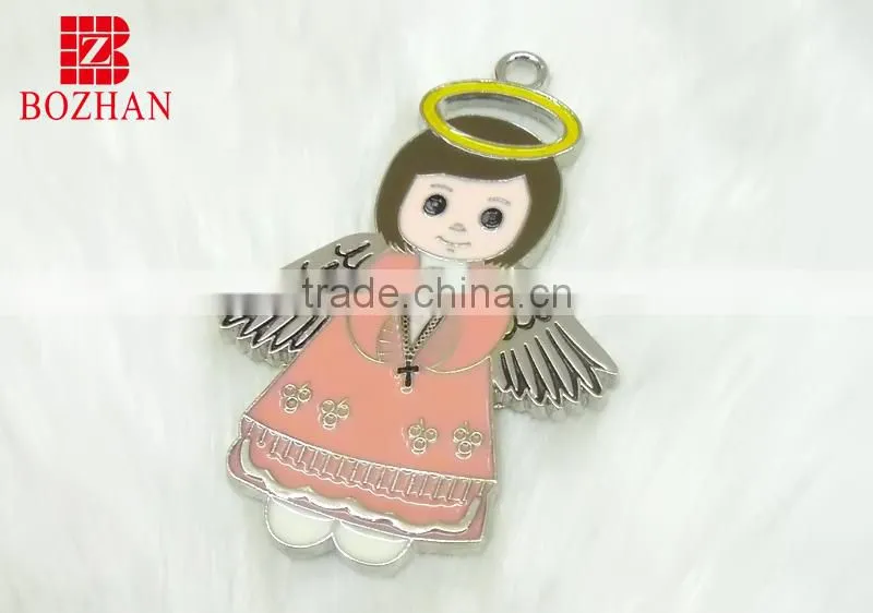 Charms promotional gifts metal keyring