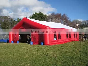 Red inflatable party tent Inflatable party marquee cover outdoor event Inflatable tent