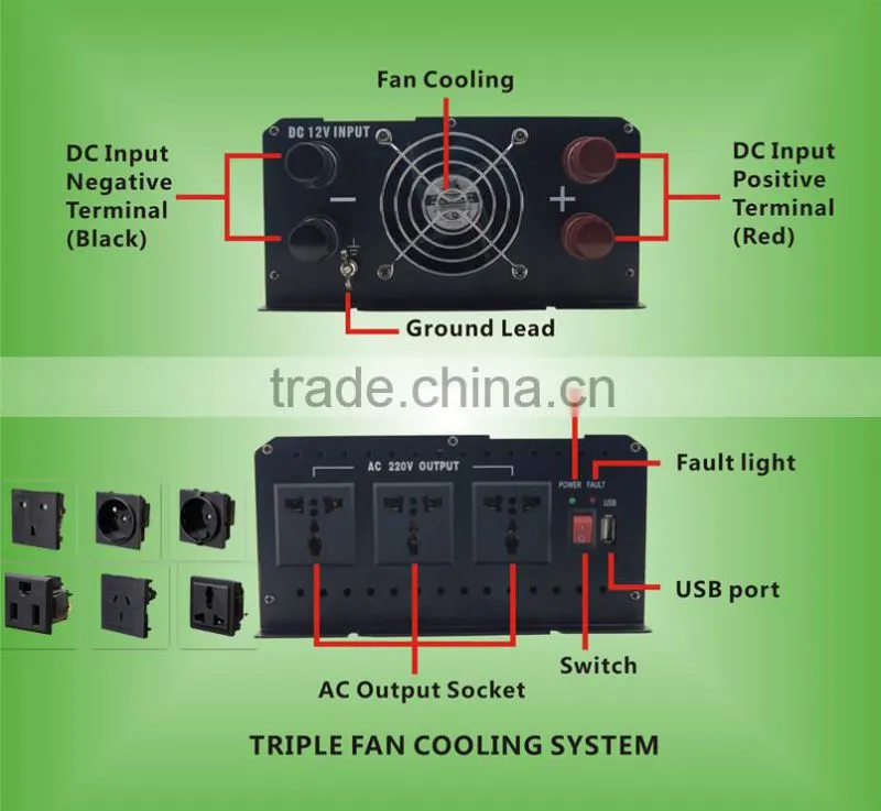 3kw inverter 12v 220v homage inverter ups prices in pakistan for solar power system