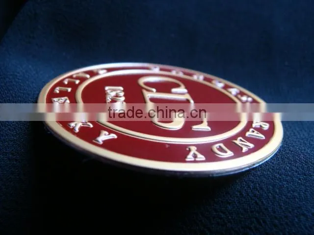 High quality custom nameplate for motorcycle