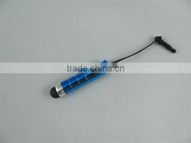 High Quality mini short Universal mini stylus pen for iphone,ipad, plastic touch pen