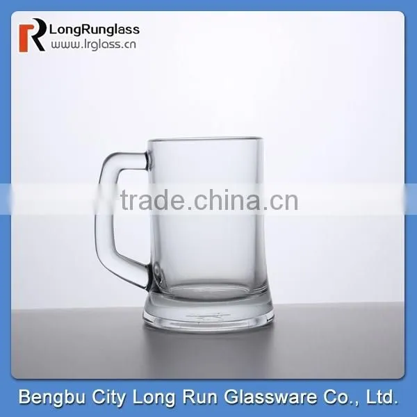 LongRun 328ml heavy base beer class mug, drink water glass cup.wholesale