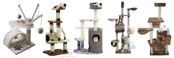 liwen SGS Certification Luxury wooden Indoor Cat House