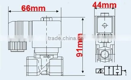 Zero Operated Stainless Steel Burket Type Solenoid Valves