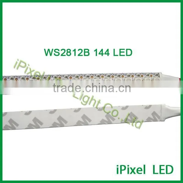 ws2812 144leds/pcs waterproof led strip rgb5050 for shop decoration