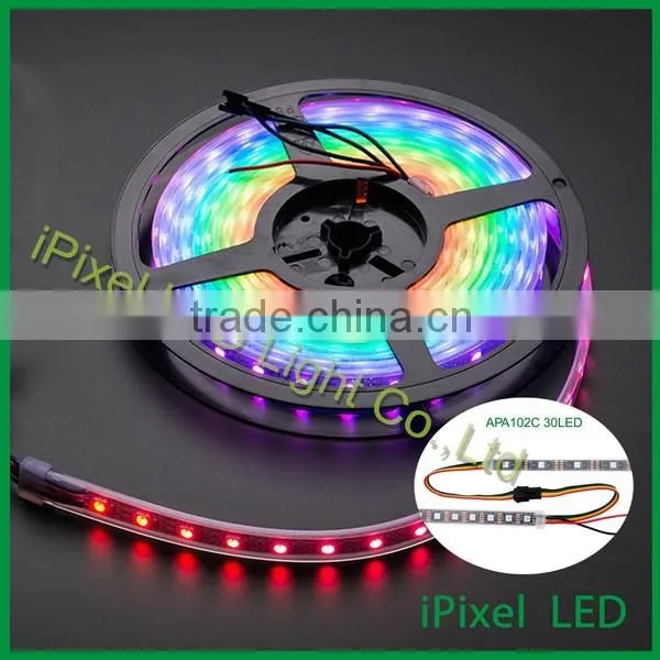 APA102 30leds addressable flexible led strip
