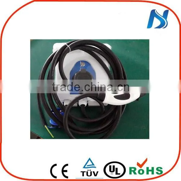 EVSE T2 female to male charging plug/32 A type 2 cable