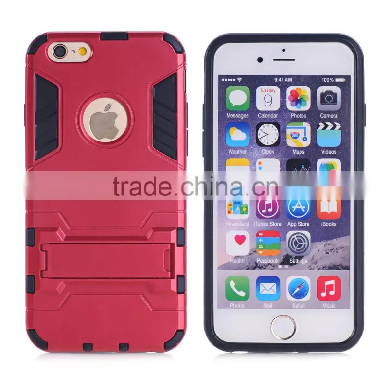 Cell phone case for iphone 6 to phone case maker,Newest design for iphone 6 armor case silicone