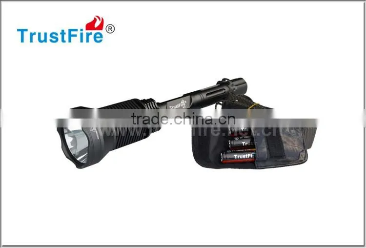 Best powerful 2000M longest distance TrustFire X6 tactical flashlight 2300LM police torch 18650 CREE led flashlights