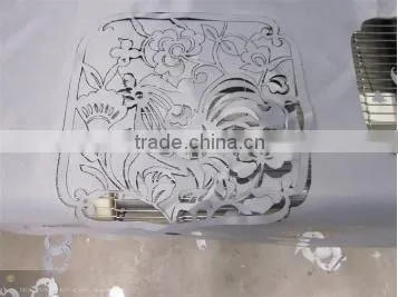 low cost price Water Cooling Cooling Mode and CO2 Laser Type cnc laser cutting machine for diesel jeans/acrylic