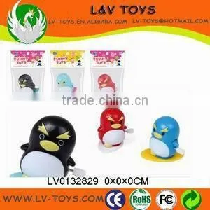 Promotion plastic christmas toy wind up snowman for kids