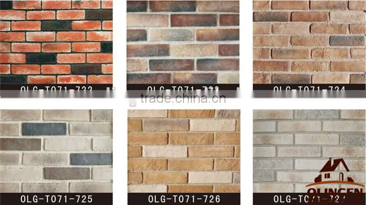 china wholesale man-made cheap bricks, brick wall panels