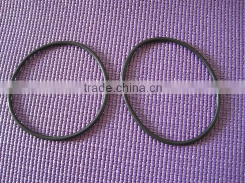 Silicone rubber seal