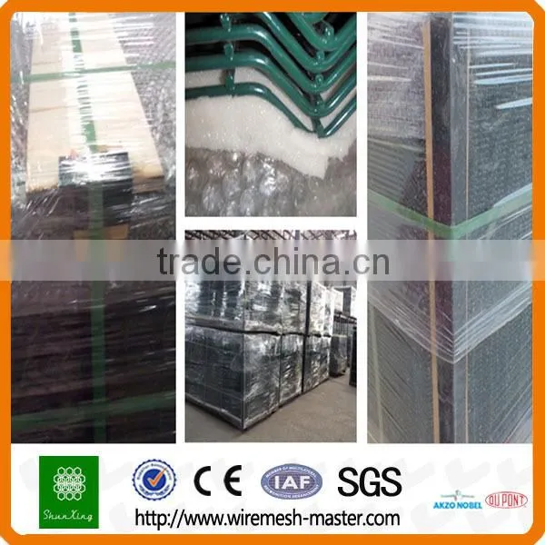Welded 3v stainless electric fold wire mesh fence