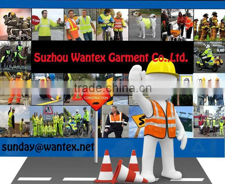 fluo yellow safety working vest wholeslae reflective vest uniform working uniform road vest