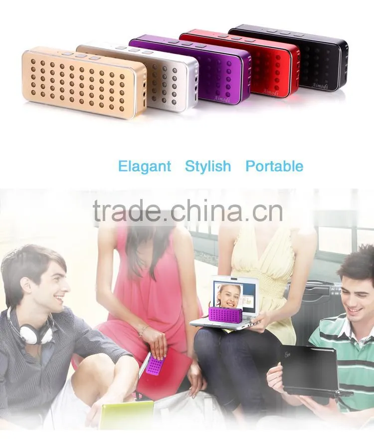 2016 New product portable wireless mini bluetooth speaker with profession design
