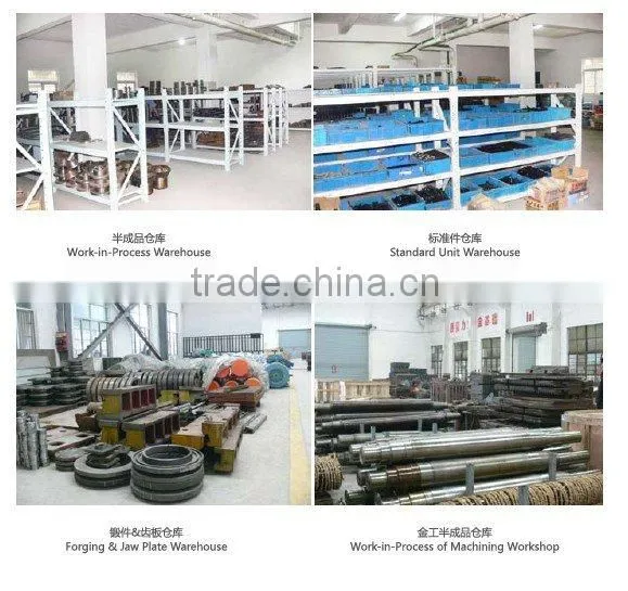 High manganese steel crusher parts