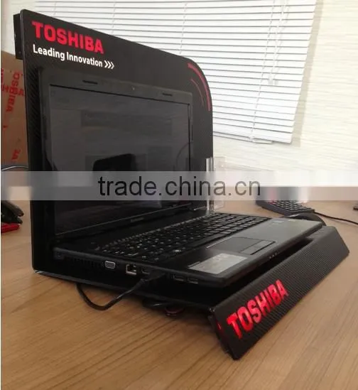custom acrylic computer tablet floor stand