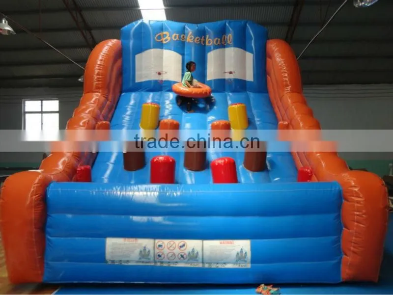 2016 inflatable basketball shooting/hot sale inflatable basketball games