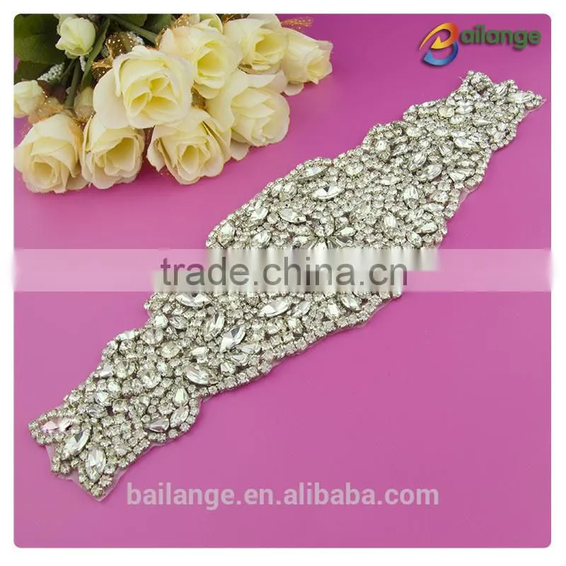 wholesale fashion rhinestone series wedding dress sash for bridal accessory