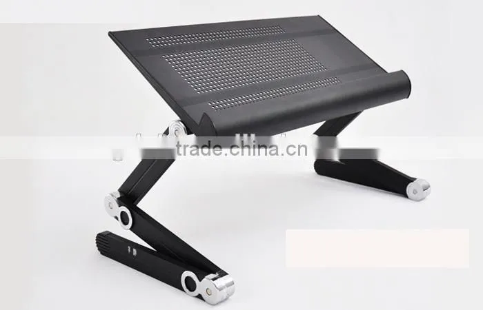 Portable laptop table, folding adjustable laptop table from factory hot selling
