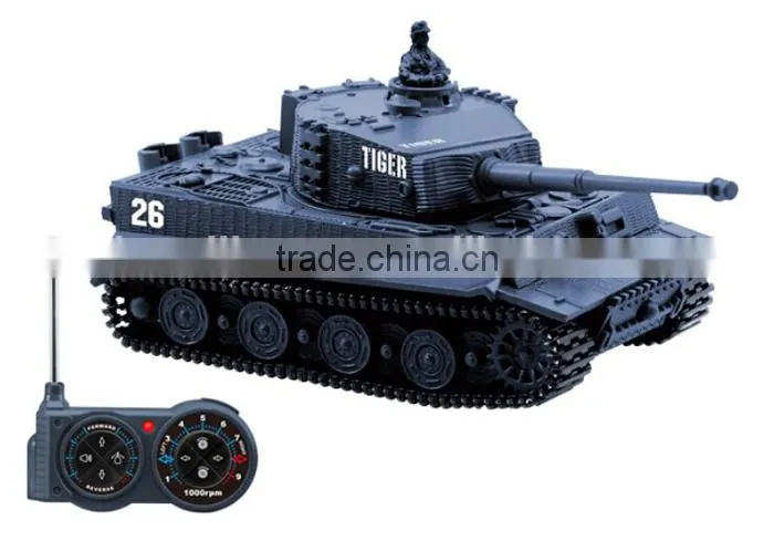 1:72 Simulation Tiger Radio Control RC Mini Tank Toy