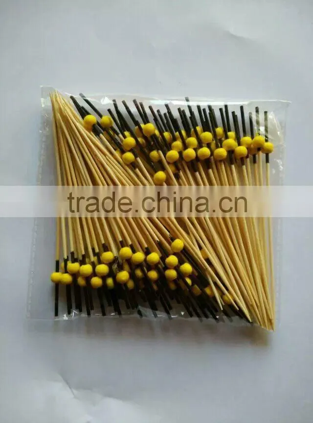 craft bamboo fruit stick tooth pick Disposable Eco-Friendly fruit stick