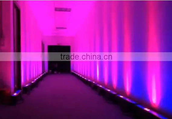 2016 best NEW!!SALE 14pcs 30w RGB 3in1 led wall washer with point control & IP65